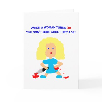 30 No age jokes! by tabbcardsandinvites