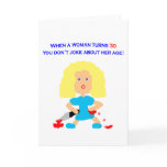30 No age jokes! cards