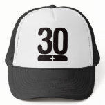 30 Plus Years Old - Black Mesh Hat