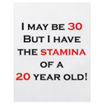 30 stamina personalized flyer