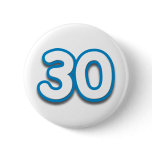 30 Year Birthday or Anniversary - Add Text Button