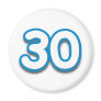 30 Year Birthday or Anniversary - Add Text Refrigerator Magnets