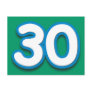 30 Year Birthday or Anniversary - Add Text Postcards