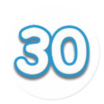 30 Year Birthday or Anniversary - Add Text stickers