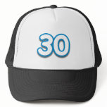30 Year Birthday or Anniversary Sim Font Hat