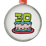 30 Year Old Birthday Cake Ornaments