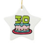 30 Year Old Birthday Cake Christmas Tree Ornaments