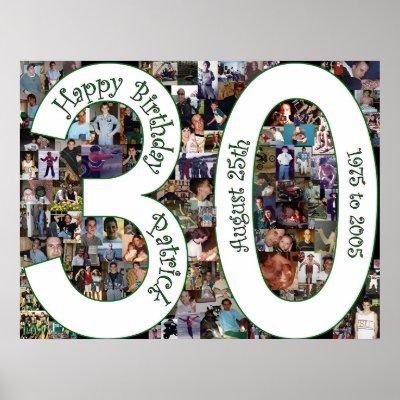 30 years poster by hangowen