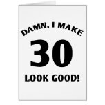 30 Yr Old Gag Gift Cards