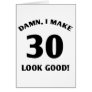 30 Yr Old Gag Gift Cards