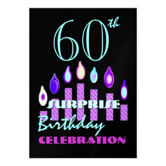 surprise birthday party invitations uk
 on ... Invitations, 148 61st Birthday Invites & Announcements - Zazzle UK