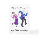 30th Anniversary Greeting Card