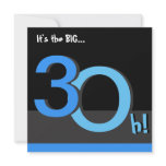 30th Big 3Oh! Birthday Party Invitation