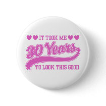 30th Birthday Pin