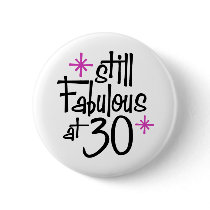 30th Birthday Pin
