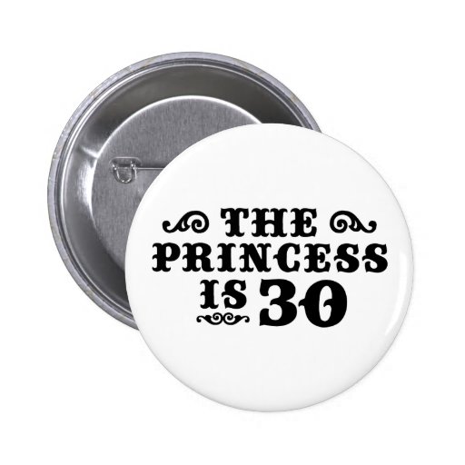 30th Birthday Button