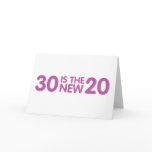 30th Birthday Card