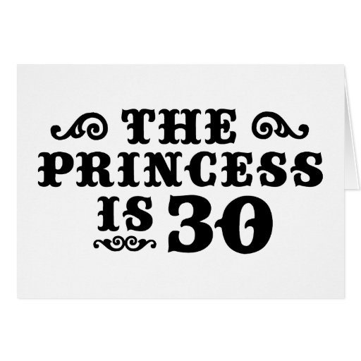 30th Birthday Card