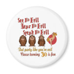 30th Birthday Gifts magnets
