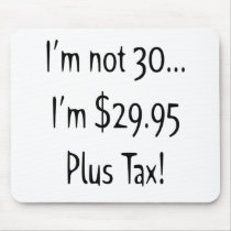 30th Birthday Gifts Mouse Pad