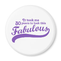 30th Birthday Magnets