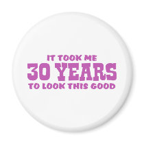 30th Birthday Magnet