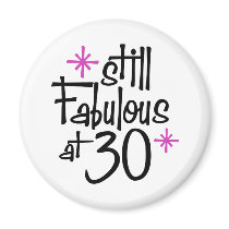 30th Birthday Magnet