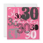 30th Birthday Party Invitations