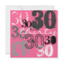 30th Birthday Party Invitations