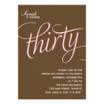 30th Birthday Party Invites
