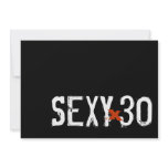 30th Birthday - Sexy Invitation