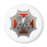 30th Degree: Knight Kadosh Fridge Magnet