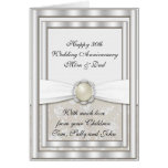 30th Wedding Anniversary Greeting Card
