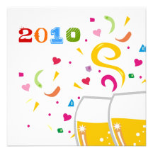311-2010 Toast to the New Year Invite