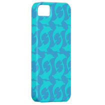 311 Aqua Blue Dolphin Print casemate cases