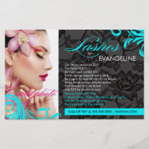 311 Aqua & Lace Lashes By Flyer
