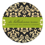 311-Belladonna Damask Lime
