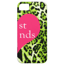 311 Best Friends Lime Leopard Right Side casemate cases