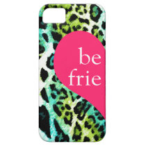 311 Best Friends Turquoise Lime Leopard Left Side casemate cases