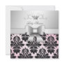 311-Blackberry Precious Pink Damask | Baby Shower