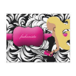 311-Blonde Fashionista Postcard
