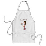 311-Candie Cupcake Cutie Brunette Apron