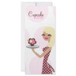 311-Candie Cupcake Cutie | Wavy Blonde Custom Rack Card