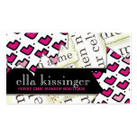 311-Candy Kisses | Beauty is in the eye... Business Card Templates
