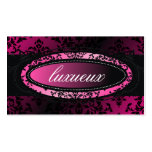 311-C'est Luxueux | La Femme Pink Business Card