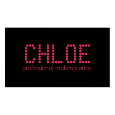 311-Chic Personalised Premium Name Business Card by Jill311