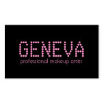 311-Chic Personalized Name Business Card