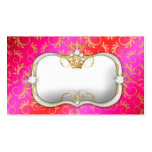 311 Ciao Bella Golden Divine Cherry Cake Name Car Business Card Template