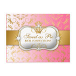 311 Ciao Bella Golden Divine Pink Fade Post Card