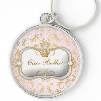 311 Ciao Bella Golden Divine Pink Key Chains